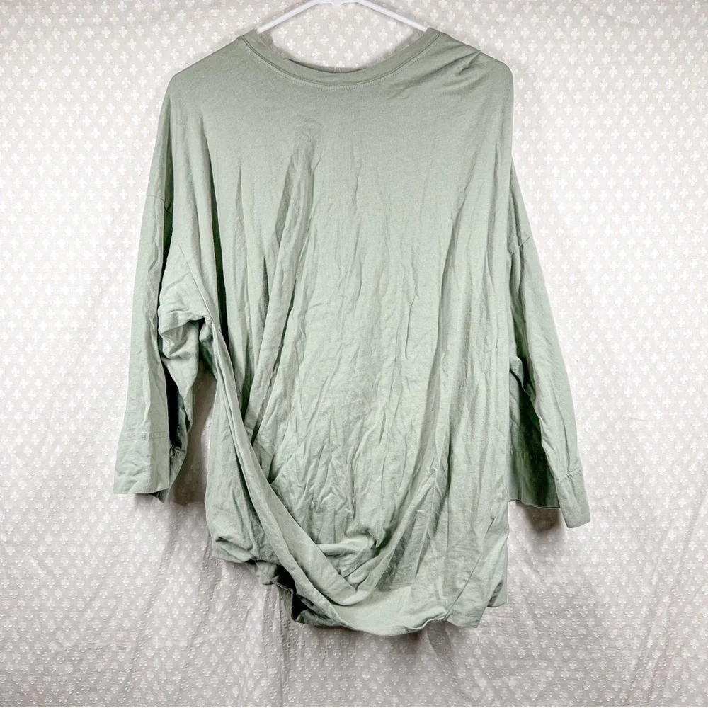 Free People Beach Sage Green‎ Oversized Top